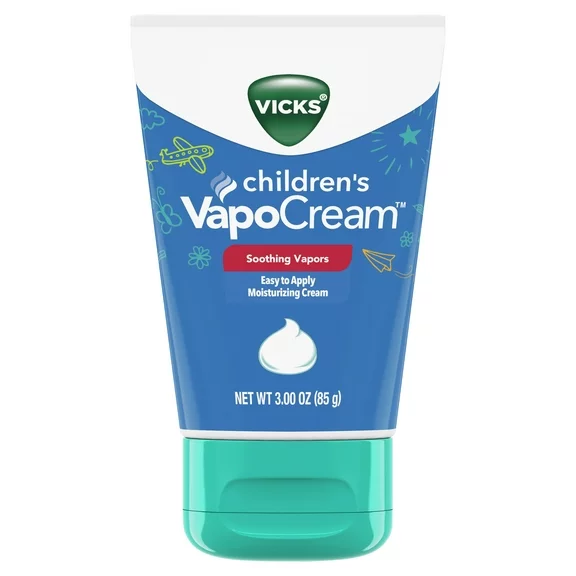 Vicks Children's VapoCream, Non-Medicated, Moisturizing Cream, 3 oz