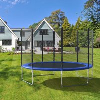 Trampoline for Kids Adult with Safety Enclosure, Jumping Mat, Spring Cover, Leisure Sports & Fitnes