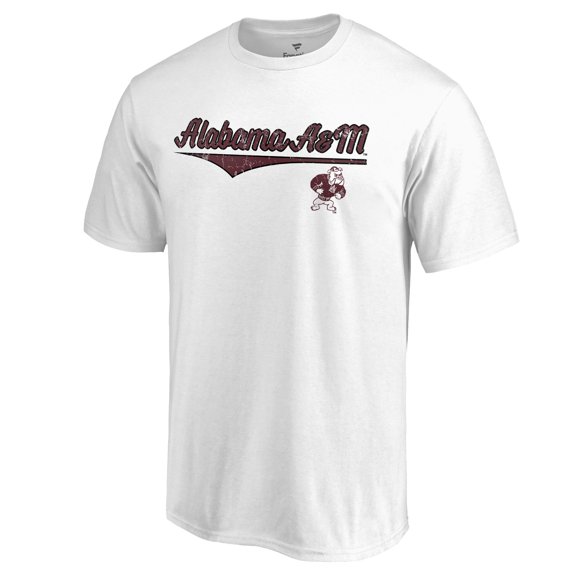 Men's White Alabama A&M Bulldogs American Classic T-Shirt