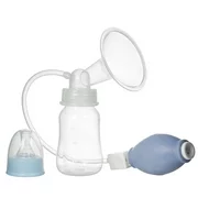 120ML Manual Hand Breast Pump Strong Suction Bottle Nursing Breast Feeding Accessory BPA Free