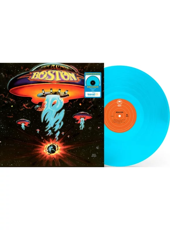 Boston (Walmart Exclusive Flame Blue Vinyl) - Rock LP (Sony Legacy)