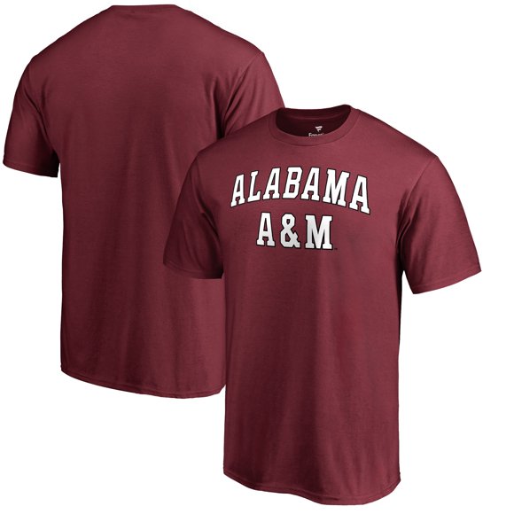 Men's Fanatics Branded Maroon Alabama A&M Bulldogs Everyday Team T-Shirt