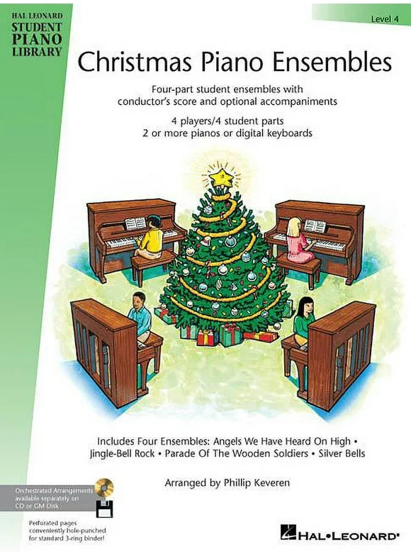 Christmas Piano Ensembles - Level 4 Book Only: Hal Leonard Student Piano Library (Paperback)
