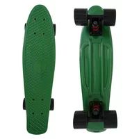 veZve Mini Cruiser Skateboard Complete for Kids Boys Girls, 22 inch, Green