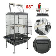 Zenstyle Large Bird Cage with Stand, 68"H