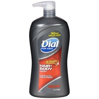 Dial for Men Body Hair + Body Wash, Ultimate Clean, 32 Ounce