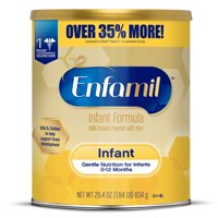 Enfamil Infant Formula - Milk-based Baby Formula with Iron - Powder, 29.4 oz Can