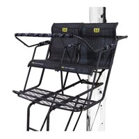 Hawk Durable Steel 18 Foot Denali 2-Man Ladder Treestand with Safe-Tread Steps