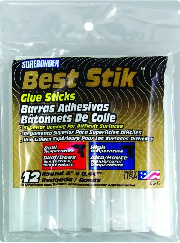 FPC BS-12 Best Stik Glue Stick All Purpose Hot Melt 4 Inches