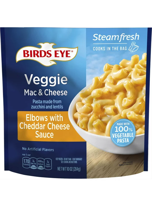 Birds Eye Veggie Made Mac & Cheedar Cheese, Frozen, 10 oz