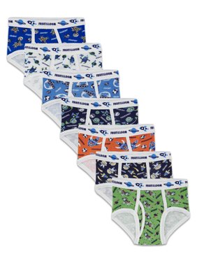 Fruit of the Loom Days of the Week Brief Underwear, 7 Pack (Toddler Boys)