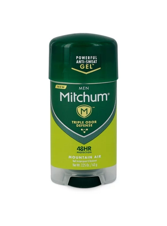 Mitchum Mountain Air Anti-Perspirant & Deodorant Gel 48 hour protection 2.25 oz Mitchum Mountain Air Anti-Perspirant & Deodorant