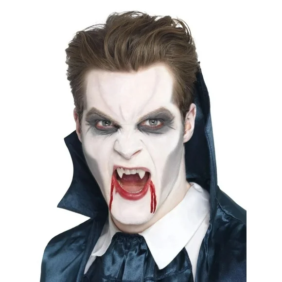 19" Gray and Black Vampire Unisex Adult Makeup Kit Halloween Costume Accessory