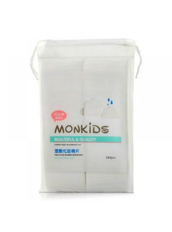 Balems 240 Pcs/pack Disposable Face Towel Facial Cleansing Cloth Non-Woven Facial Tissue Makeup Wipes Cotton Pads