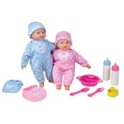 Lissi Dolls - 11 Inch Twin Baby Set