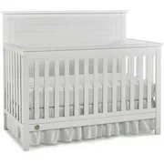 Fisher-Price Quinn 4-in-1 Convertible Crib, Wire Brushed Snow White
