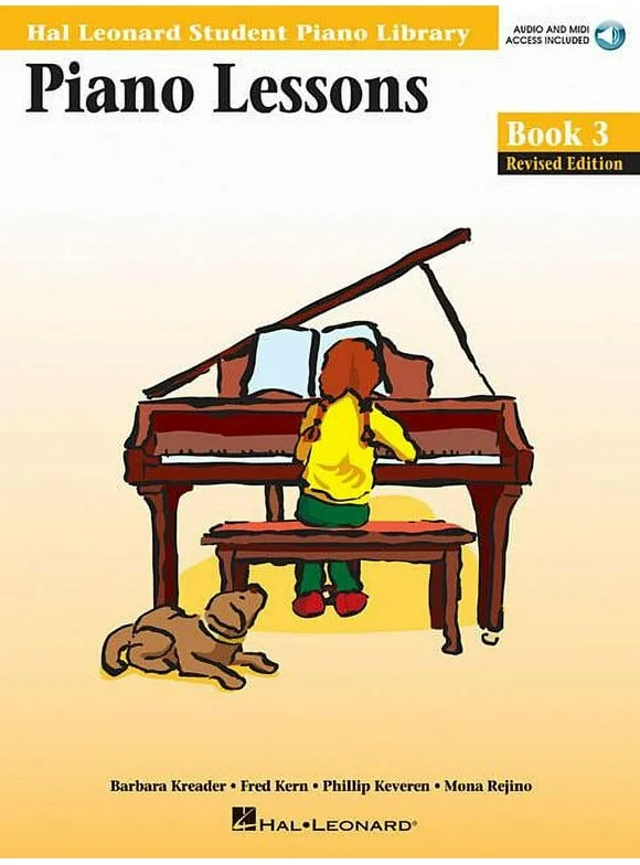 Hal Leonard Student Piano Library (Songbooks): Piano Lessons Book 3 - Hal Leonard Student Piano Library Book/Online Audio (Other)