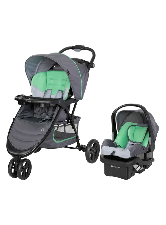 Baby Trend EZ Ride Travel System Stroller, Cozy Mint