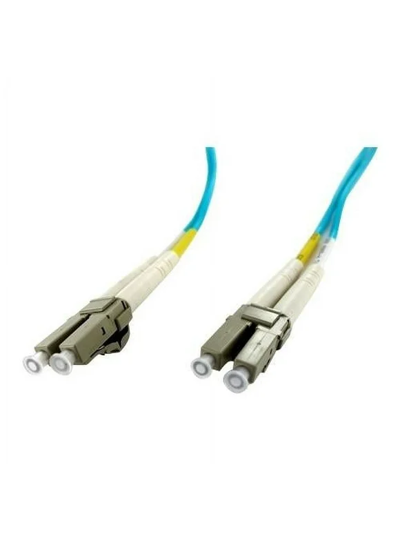 Axion LCLCOM4MD05M-AX Axiom Fiber Optic Duplex Patch Network Cable - Fiber Optic for Network Device - 12.50 GB/s - Patch Cable - 1.64 ft - 2 x LC Male Network - 2 x LC Male Network - 50/125 microm