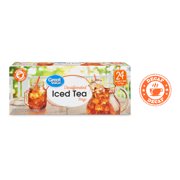 (3 Boxes) Great Value Decaf Iced Tea Bags, 5.25 oz, 24 Count