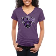 Central Arkansas Bears Women's Classic Primary Tri-Blend V-Neck T-Shirt - Purple