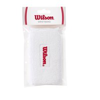 Wilson Double Wristband, White, Blue, or Red