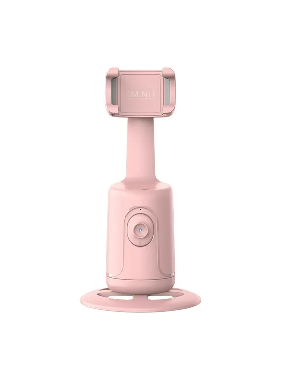Aibecy Smart 360° Auto Face Tracking Gimbal Desktop Selfie Stabilizer Robot Cameraman with Adjustable Lens Stable Base Phone Holder for Smartphone Vlog Live Streaming Video Chat