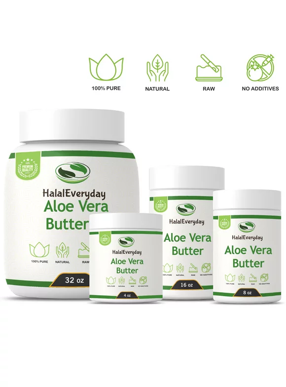 Aloe Vera Butter 1 lb. - 100% Pure Natural Organic Raw Skin Face Body Premium