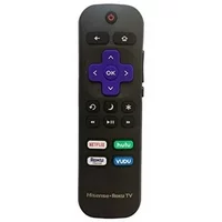 OEM Hisense Roku TV IR Remote Replacement Remote for Roku TV, Compatible with TCL/Hisense/Hitachi/Haier/RCA/Philips/LG/Element/Sanyo ROKU TV