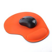 Optical Trackball PC Thicken Mouse Pad Support Wrist Comfort Laptop Mouse Pads Mat Mice Orange