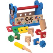 Melissa & Doug  Disney Mickey Mouse Clubhouse Wooden Tool Kit 15 pc Pack