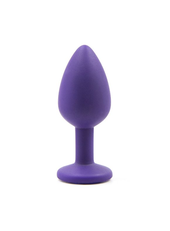 New Unisex Silicone Butt Romance Funny Adult Toys purple