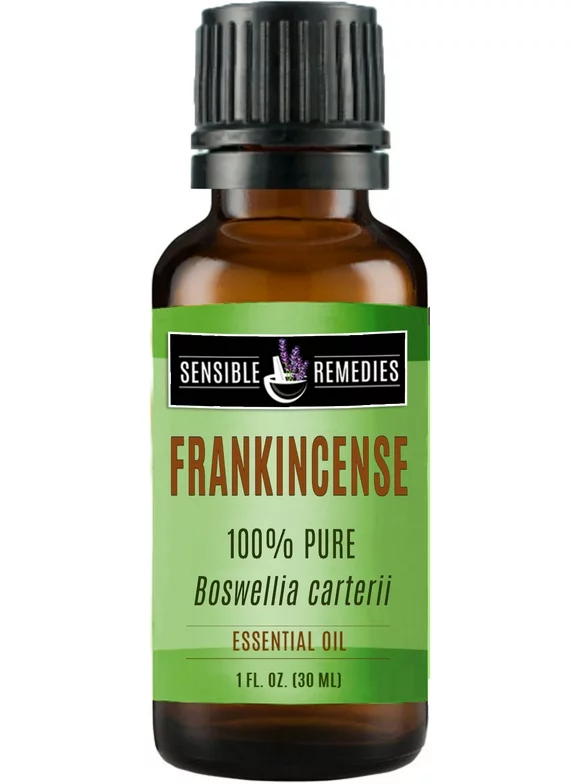 Sensible Remedies Frankincense 100% Therapeutic Grade Essential Oil, 30 mL (1 fl oz)