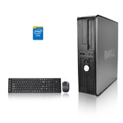 Dell Optiplex Desktop Computer 2.3 GHz Core 2 Duo Tower PC, 4GB, 250GB HDD, Windows 10 Home x64, USB Mouse & Keyboard (Refurbished)