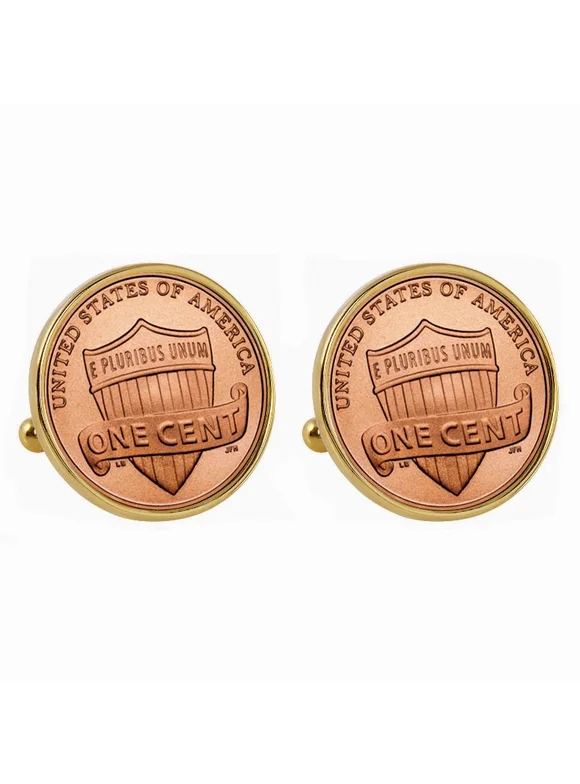 Lincoln Bezel Coin Cuff Links