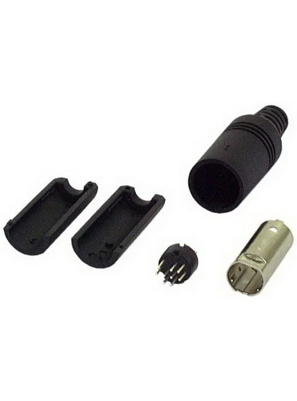 IEC MD09M Mini Din 9 Pin Male Connector