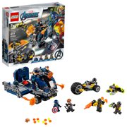 LEGO Marvel Avengers Truck Take-Down 76143 Captain America and Hawkeye Superhero Building Toy (477 Pieces)