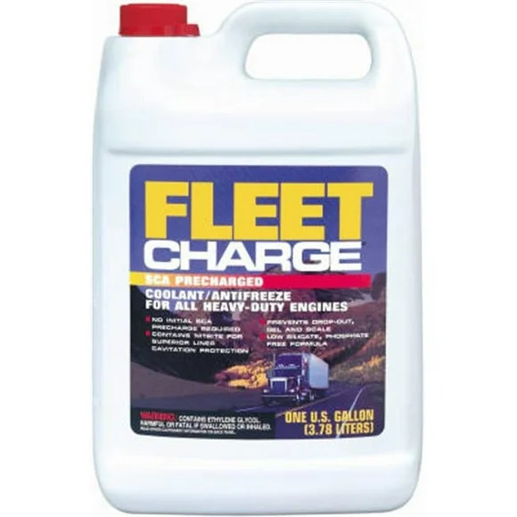 Fleet Charge 50/50 Antifreeze Coolant, 1 Gallon, FCAB53