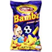 Osem Bamba Peanut Butter Snacks All Natural Peanut Butter Corn Puff Snack 1oz (Pack of 48)