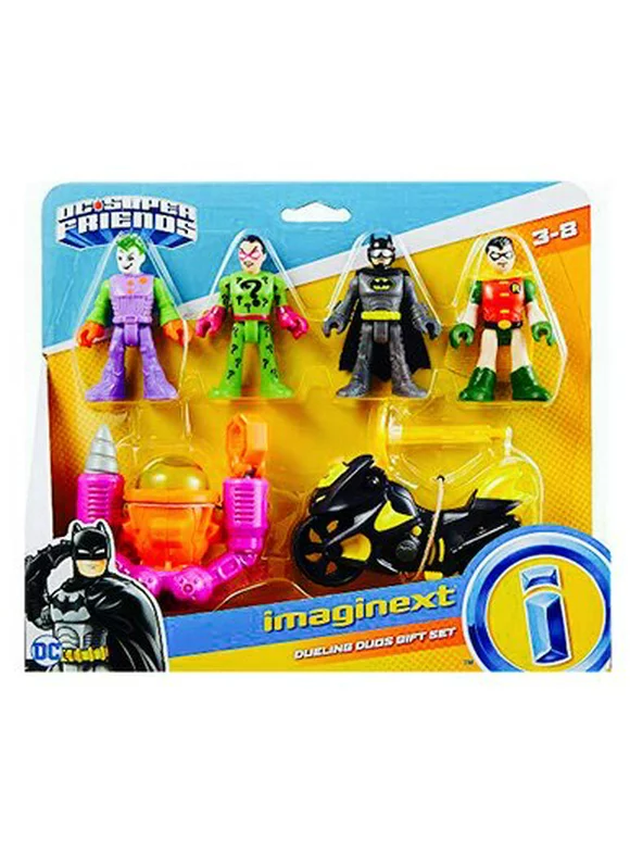 DC Super Friends Imaginext Dueling Duos Gift Set with Riddler