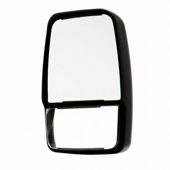 Velvac 714579 2020 Deluxe Series Door Mirror   Black, Driver Side