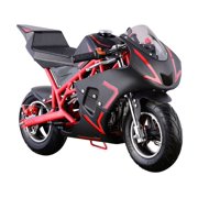 40CC 4-Stroke Kids Gas Pocket Bike Mini Motorcycle Red/Black