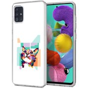 TalkingCase TPU Phone Cover Case for Samsung Galaxy A51 5G SM-A516, 3D Cat Print, Light Weight,Flexible,Soft Touch Cover,Anti-Scratch,USA Design