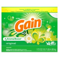 Gain Original 150 Loads, Powder Laundry Detergent, 172 oz