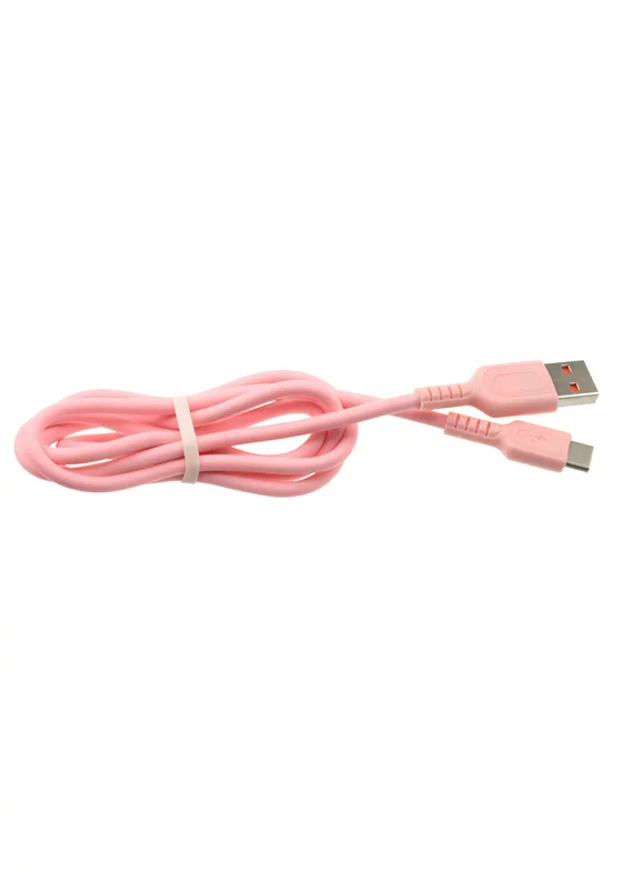 Pink 3ft USB-C Cable for Samsung Galaxy A13 5G/A12 5G/A03s Phones - Charger Cord Power Wire Type-C Fast Charge Sync Compatible With Galaxy A13 5G/A12 5G/A03s