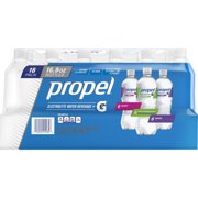 Propel Flavored Electrolyte Water Variety Pack, 16.9 oz Bottles, 18 Count