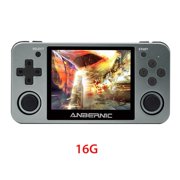 AUTCARIBLE RG350m Handheld Game Console with 3.5 Inch IPS Screen Preload Games Opendingux System Gifts for Children