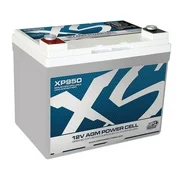 XS Power XP950 12 Volt AGM 950 Amp Power Cell Car Audio Battery with Hardware