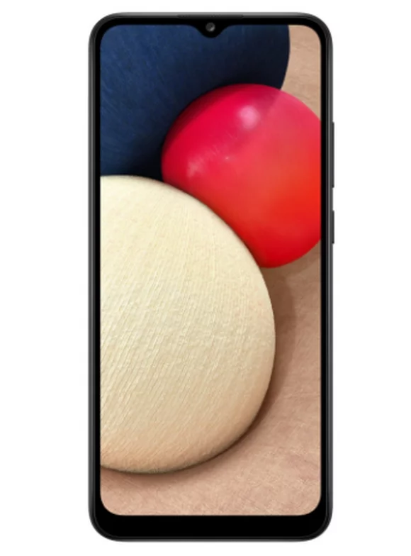 Cricket Wireless Samsung Galaxy A02s, 32GB, Awesome Black - Prepaid Smartphone