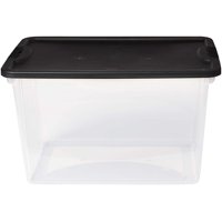 Mainstays 64 Quart Clear Storage Container